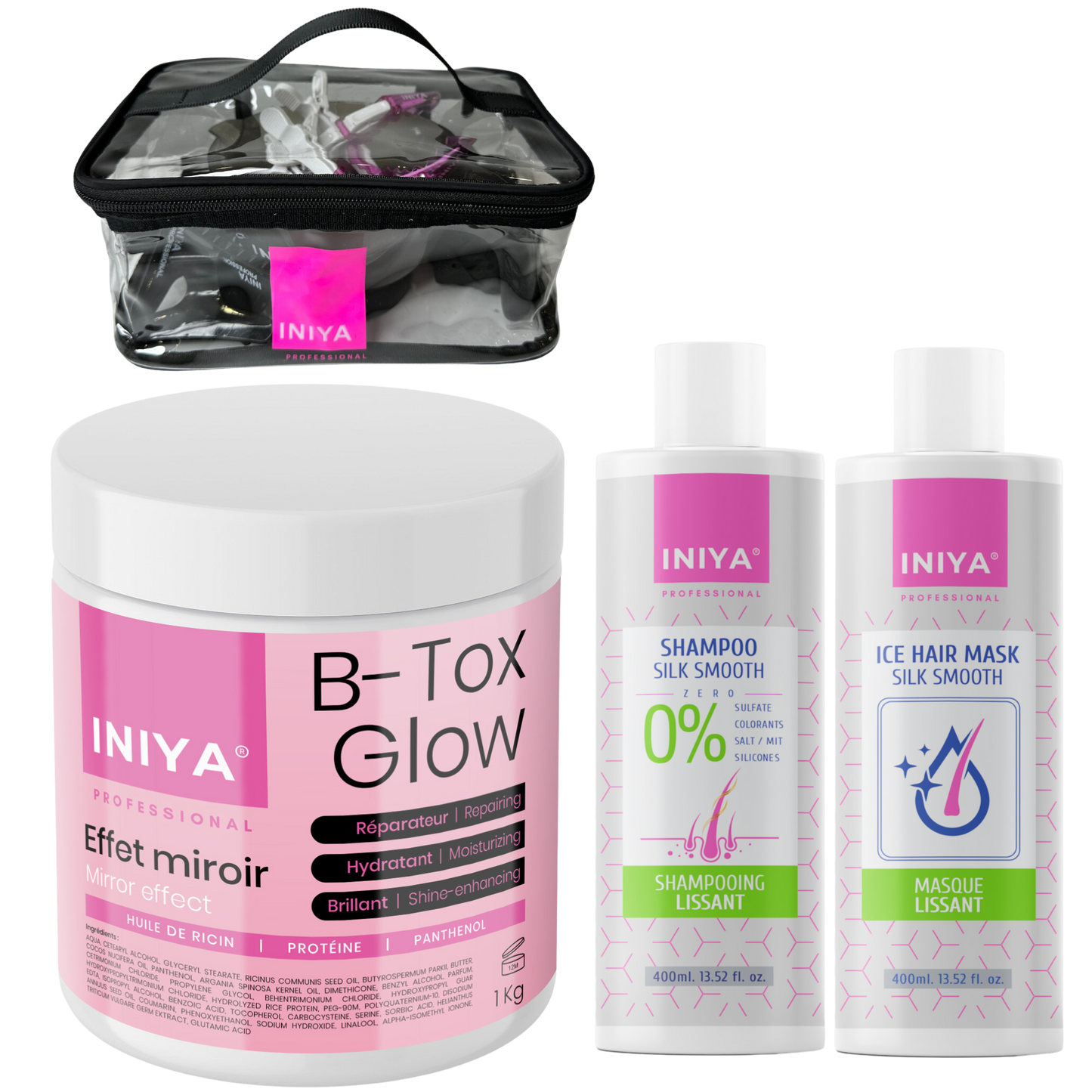 Botox Capillaire Effet Miroir Iniya B-Tox Glow