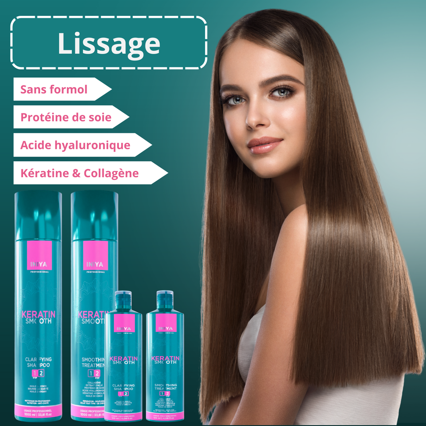 Lissage Brésilien Iniya Keratin Smooth